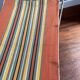 Camping seat beach fabric metal holiday vintage fishing