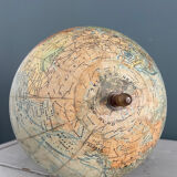 Terrestrial globe world map geographer Forest XIXth