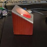 45 metal and wood candle holders