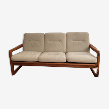 Wooden frame sofa