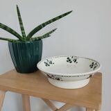 Badonviller Cherry Footed Plate