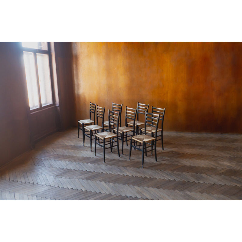 Spinetto dining chairs by Chiavari, Italy 1960s