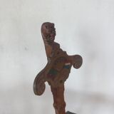 Antique tripod chair oporto lion head