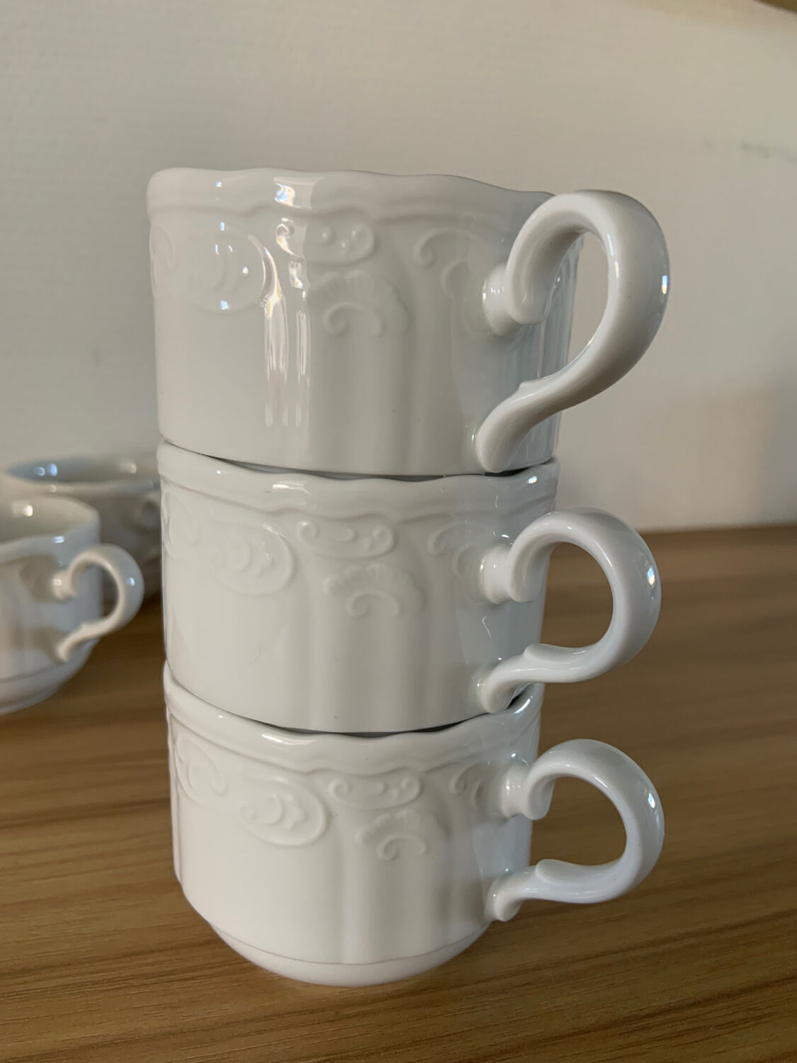 Tasses Bareuther Bavaria blanches