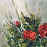 Still life with carnations