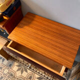 Small vintage bedside table from the 1960s.