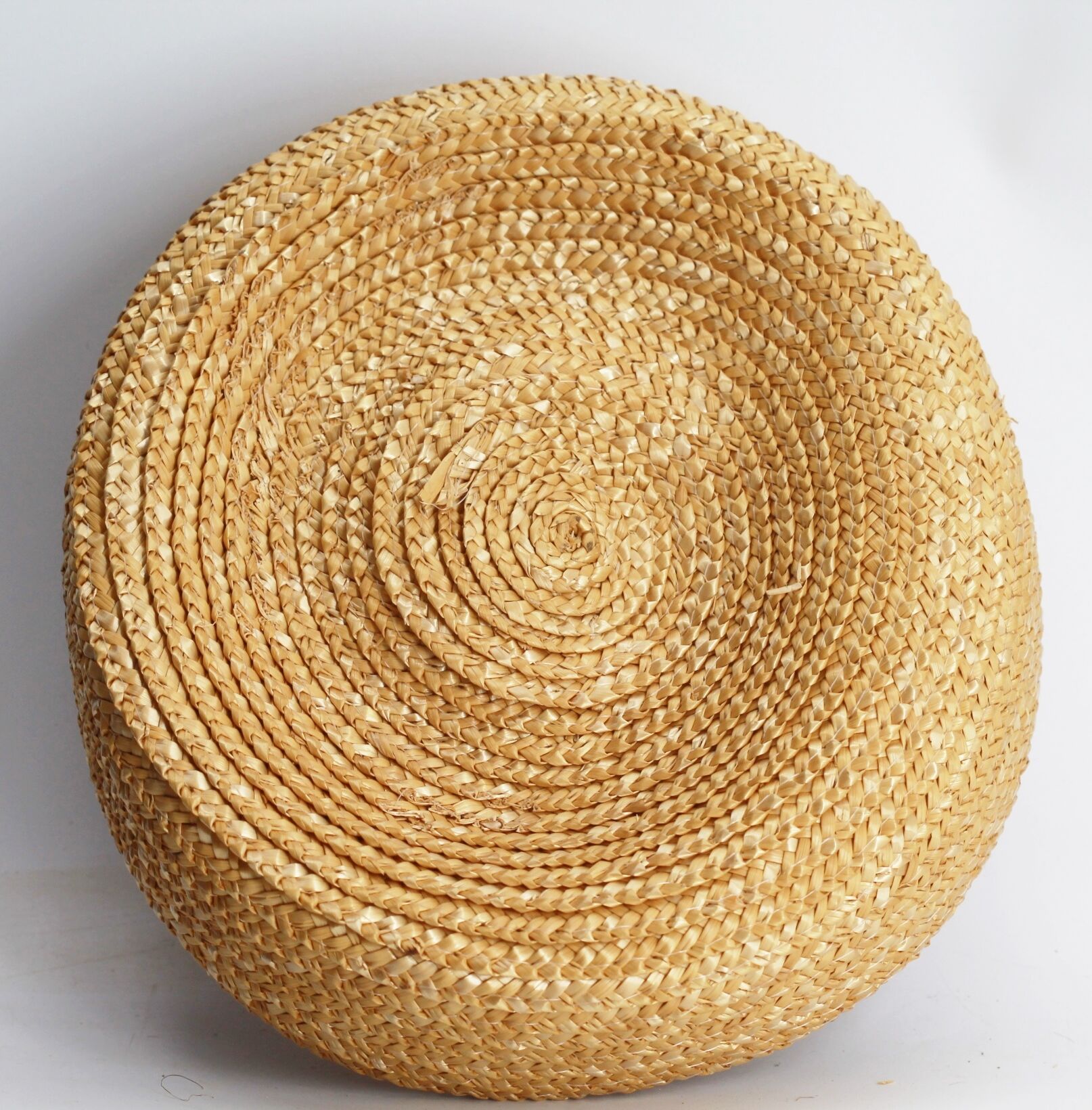 Old wicker chicken basket