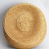 Old wicker chicken basket