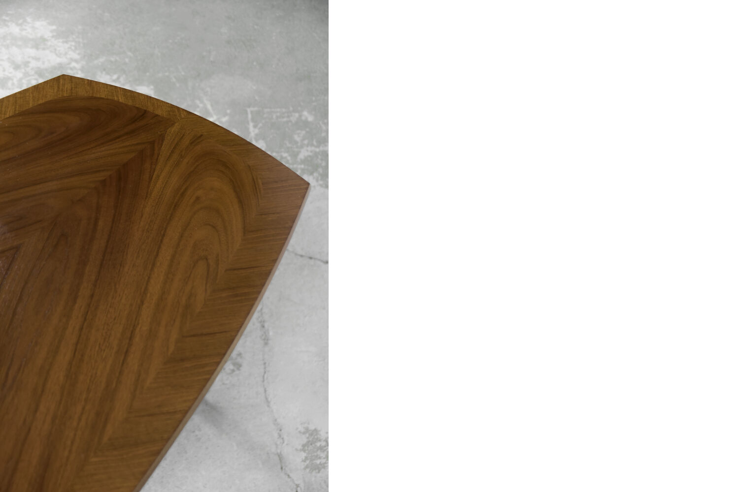 German walnut coffee table from Kondor Möbel, 1960