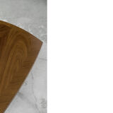 German walnut coffee table from Kondor Möbel, 1960