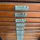Old printing furniture