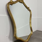 Gilded mirror carved wood, shell, classic style
