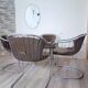 Chaises cantilever par Gastone Rinaldi pour Rima 1970s