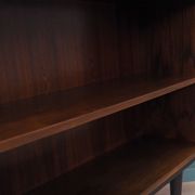 Bibliothèque en palissandre, design danois, années 1960, fabriquée par Omann Jun