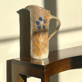 Stoneware jug by Jean Claude Monange.