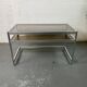 Aluminum and Glass Desk