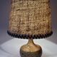 Vintage stoneware lamp