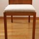 Entrance bench, Scandinavian modular telephone bench, teak, 1960