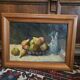 Huile sur toile nature et