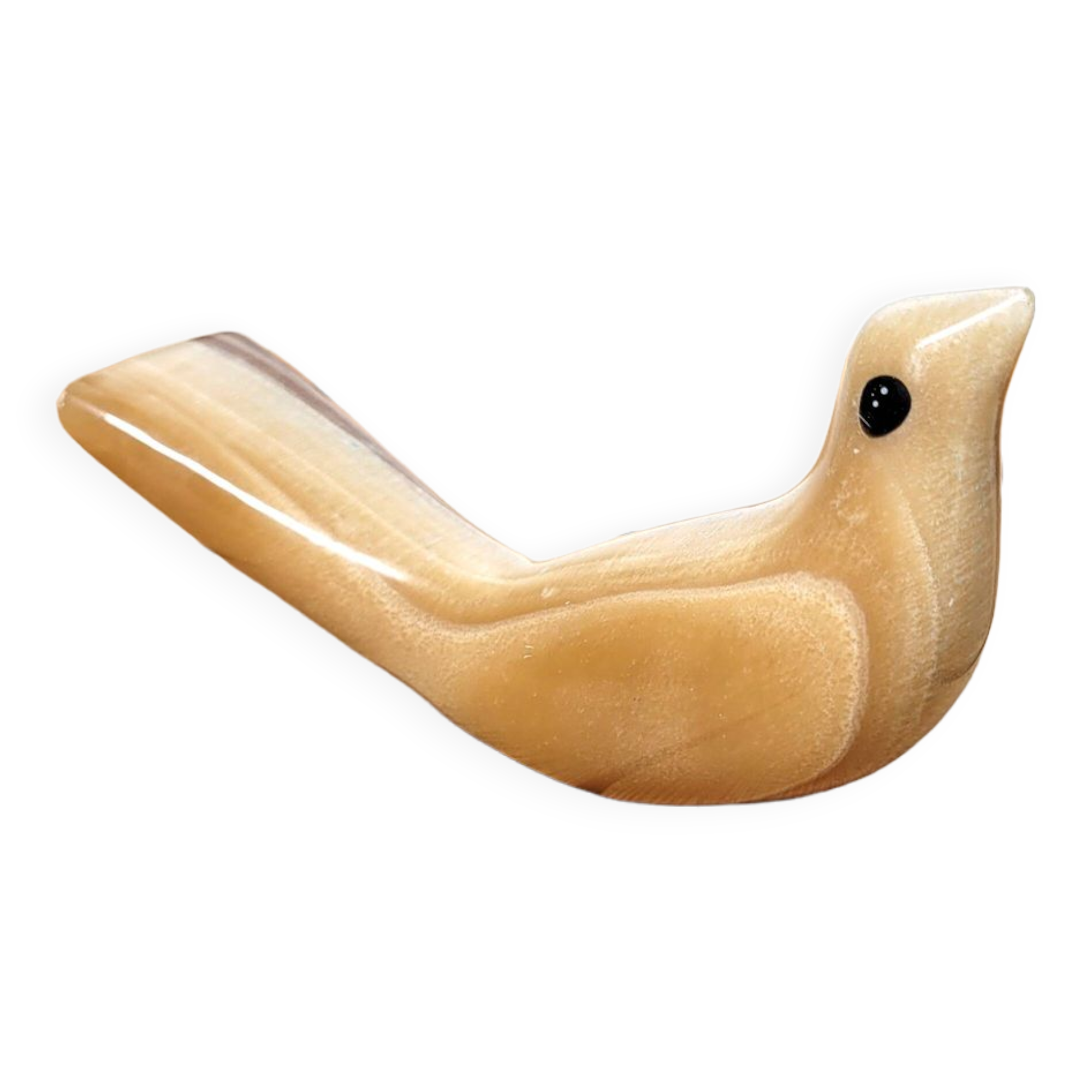 Onyx bird paperweight