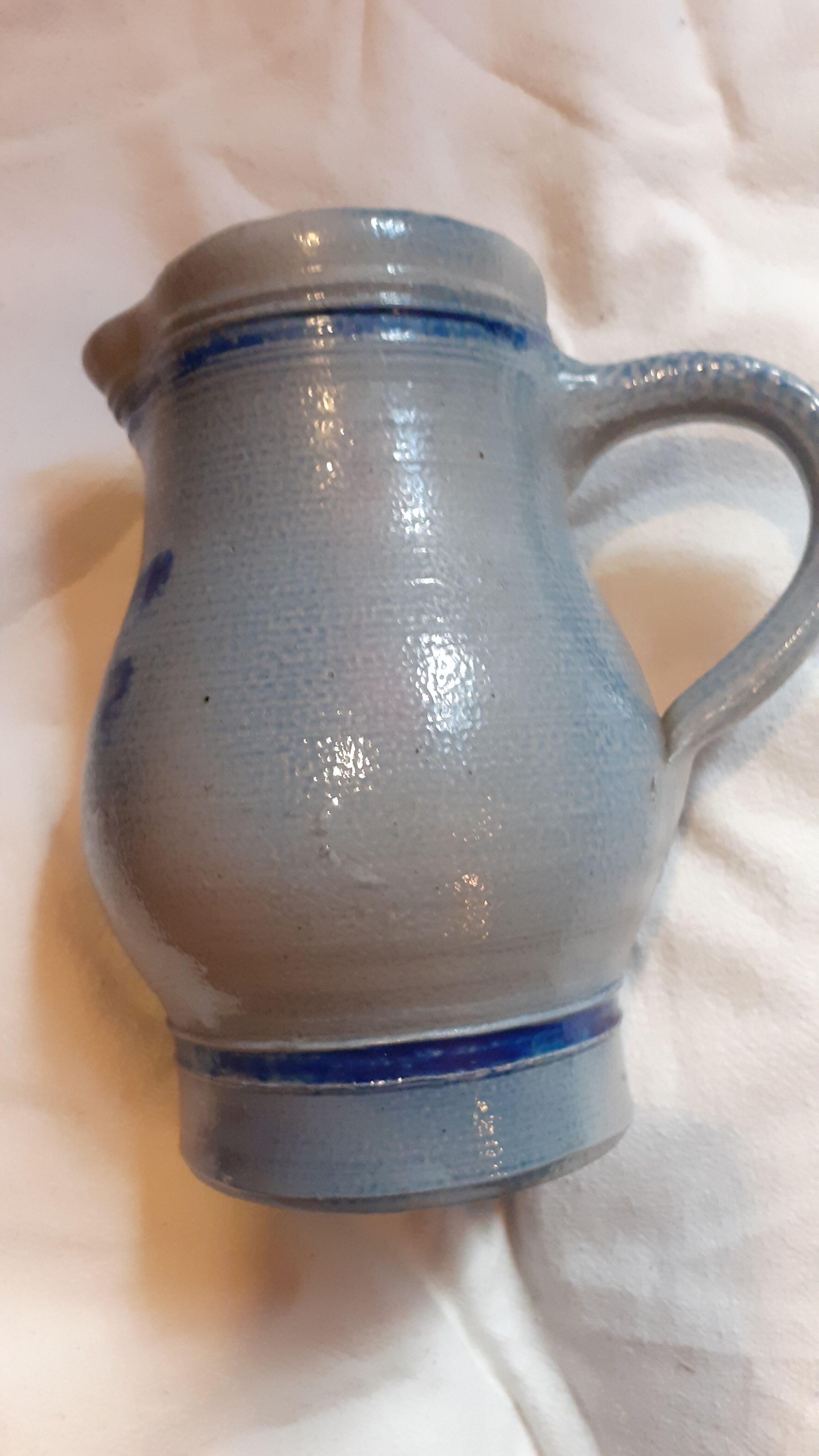 Betschdorf stoneware pitcher