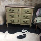 Chest of drawer Louis XV style crossbow