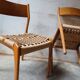 Pair of chairs , Consorzio Sedie Friuli , 1960