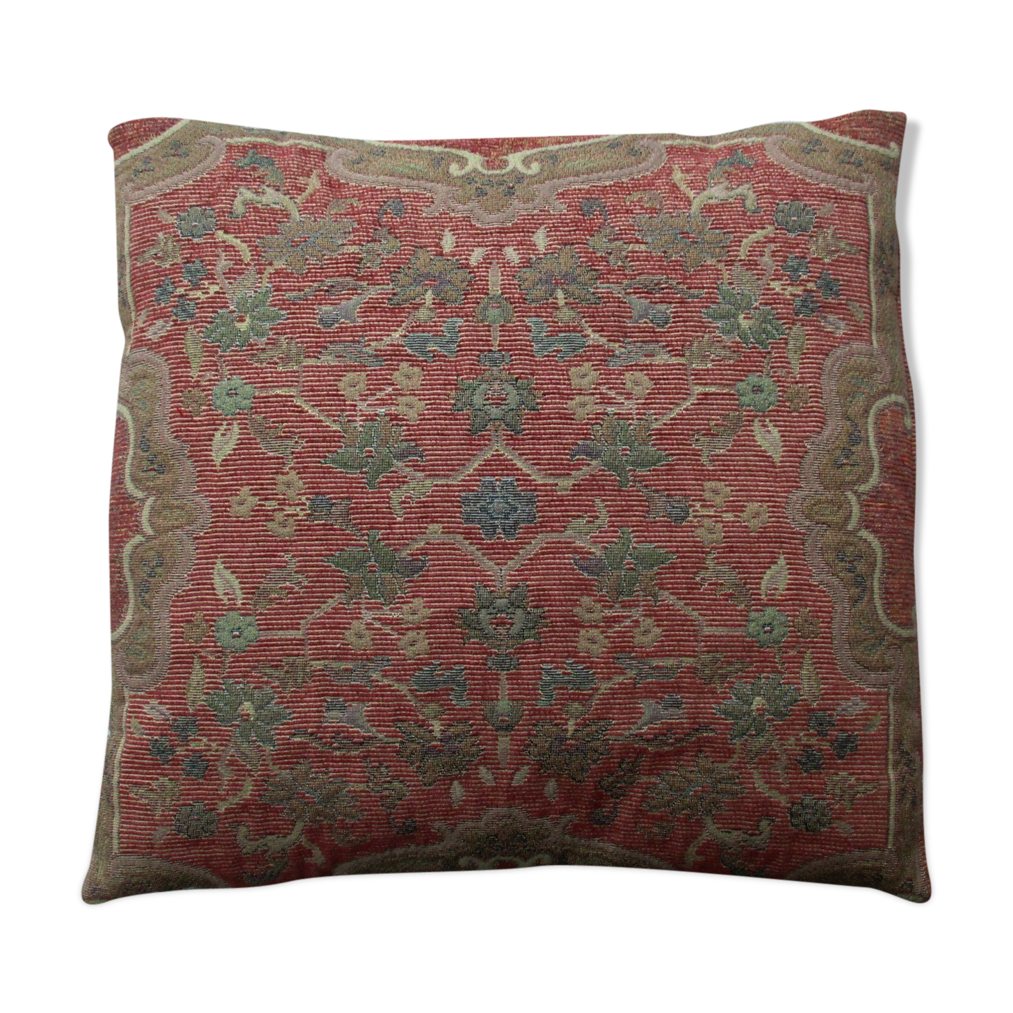 Coussin en tapisserie d'ameublement