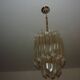 Murano crystal chandelier by Paolo Venini 1970/1980
