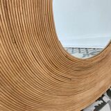 Wicker mirror