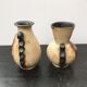 Pair of vase former beaumont terre cuite vintage