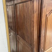 Bonnetière de style en merisier massif XIX siècle