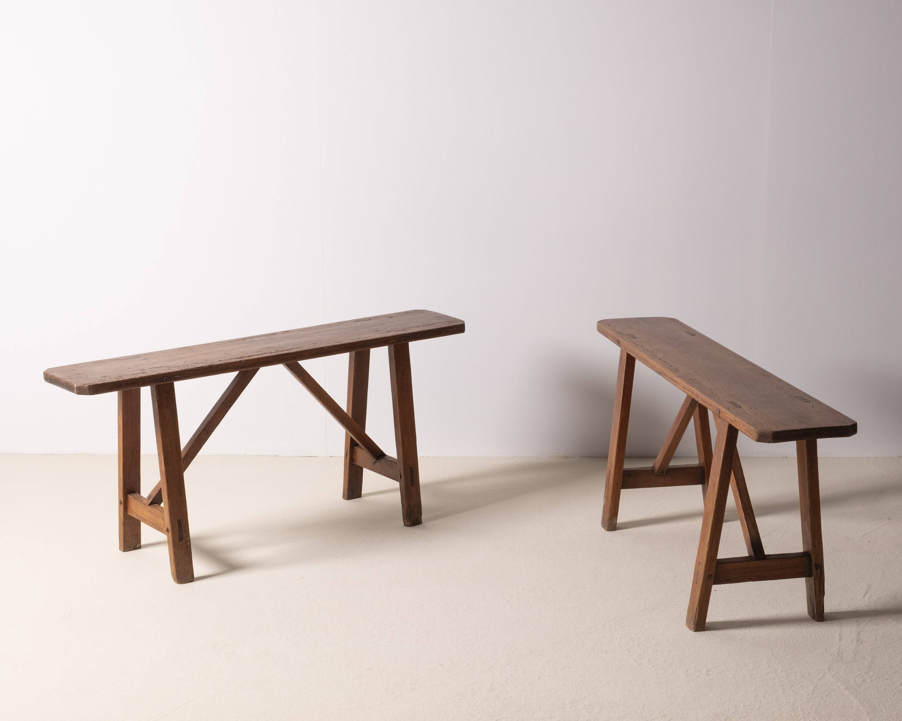 Pair of 19th Century French Benches