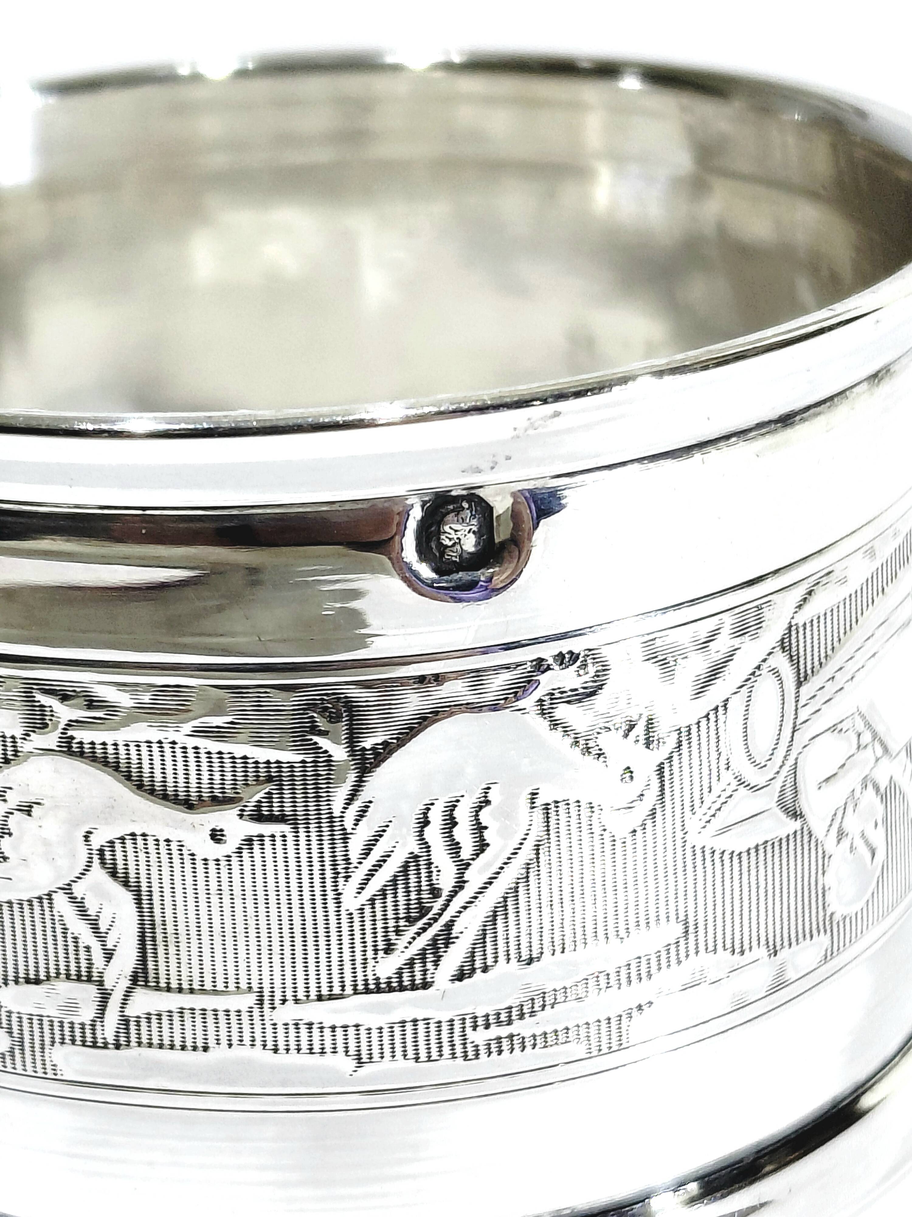 SILVER NAPKIN RING
