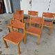 Vintage elm chair by Maison Regain, France 1980