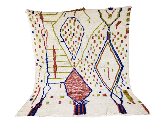 Moroccan berbere carpet 270x195cm