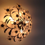 Ceiling or wall flowers