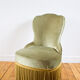 Green toad armchair