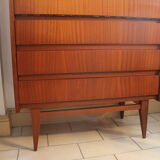 Scandinavian-style teak secretary