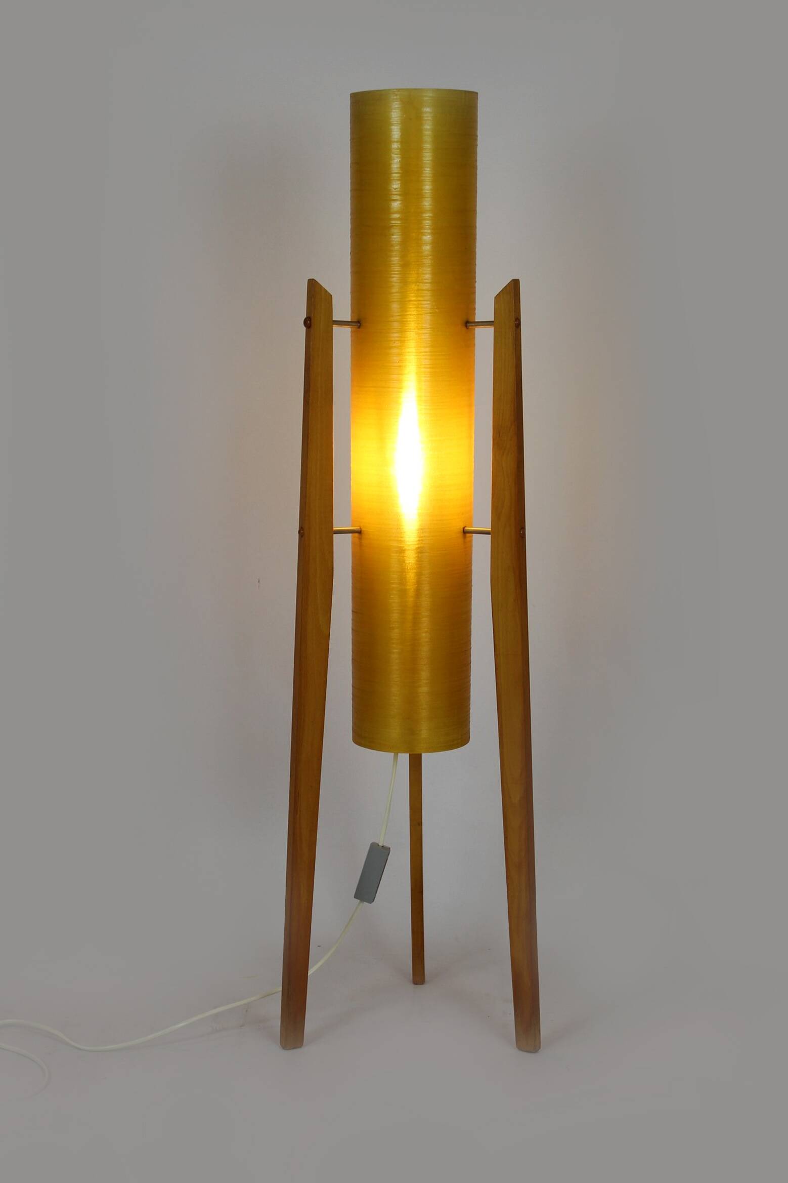 Space Age Rocket Floor Lamp from Novoplast Sered, 1960s