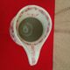 Toilet broc in earthenware f f pexonne butterfly model h 28 cm