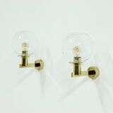 Pair of Wall Lamps by Hans-Agne Jakobsson for Markaryd 1960s