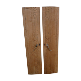 Paire de portes art déco
