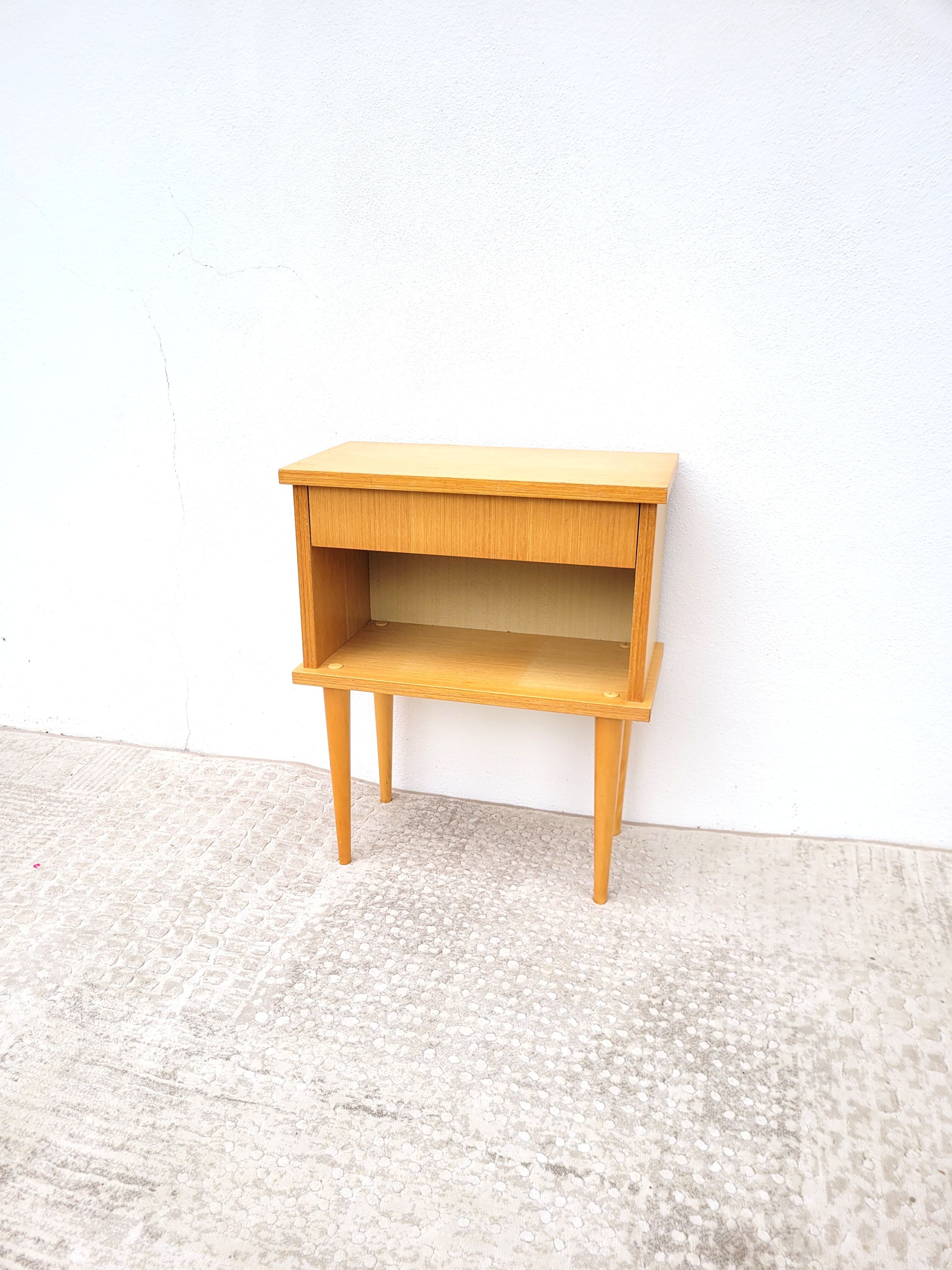 Wooden bedside 1970