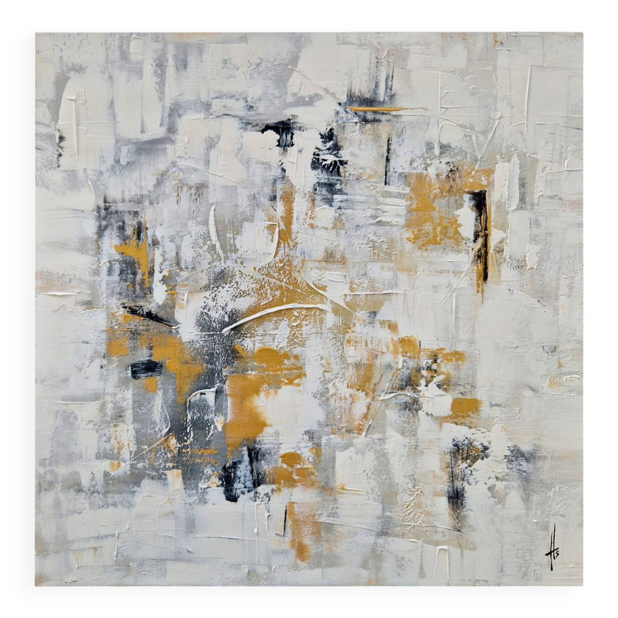 Abstract painting table