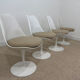 Set of 4 Tulip chairs by Knoll – Eero Saarinen – 1960s/70s
