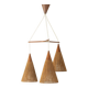 1960s Ceiling Lamp, Ib Fabiansen, Fog & Mørup