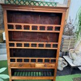 19th-century oak draining dresser
