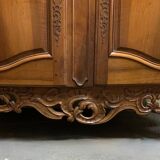 19th century openwork Provençal wardrobe
