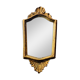 Small antique baroque mirror